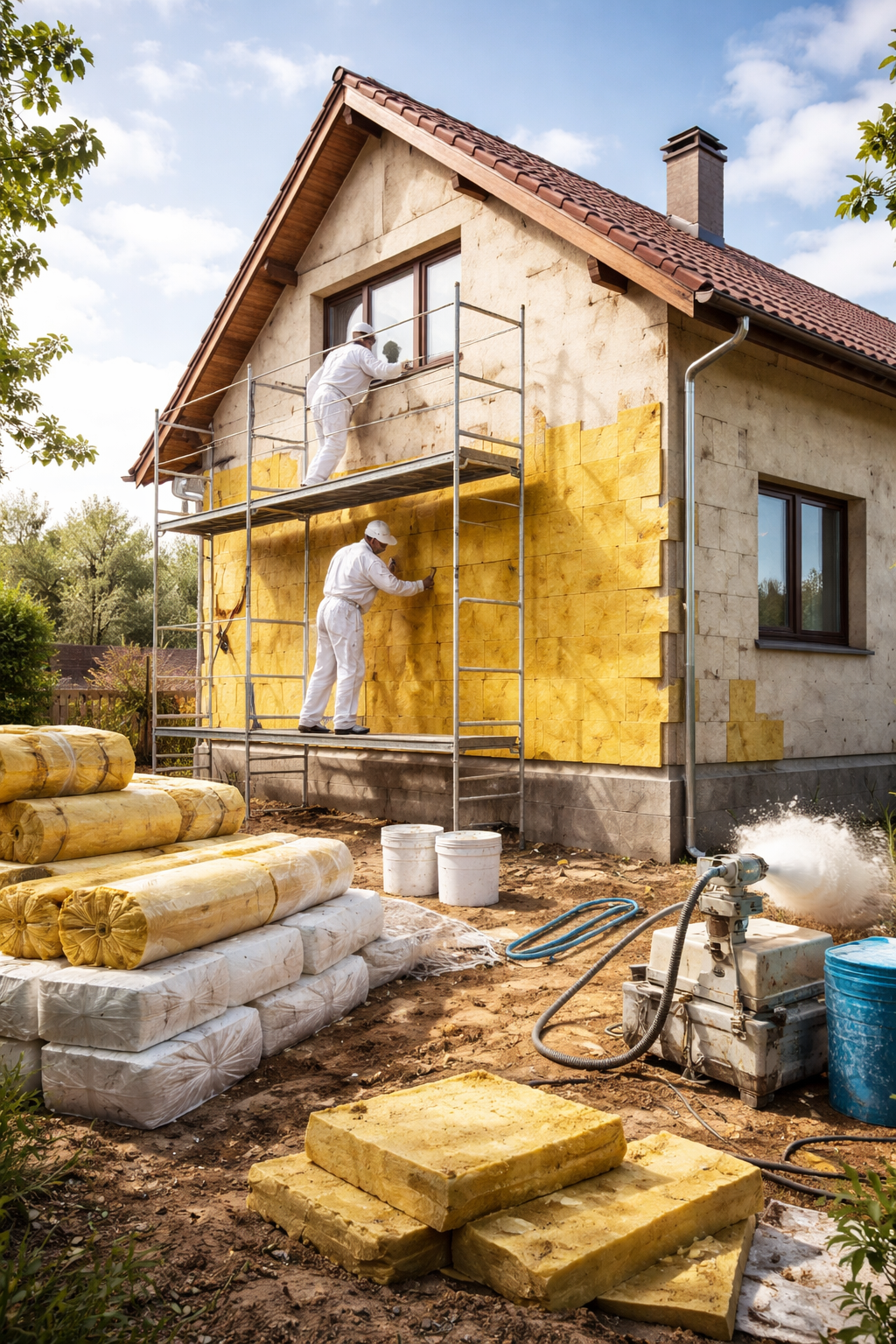 Профессиональное утепление домов в Ялте — тепло, надежность, экономия