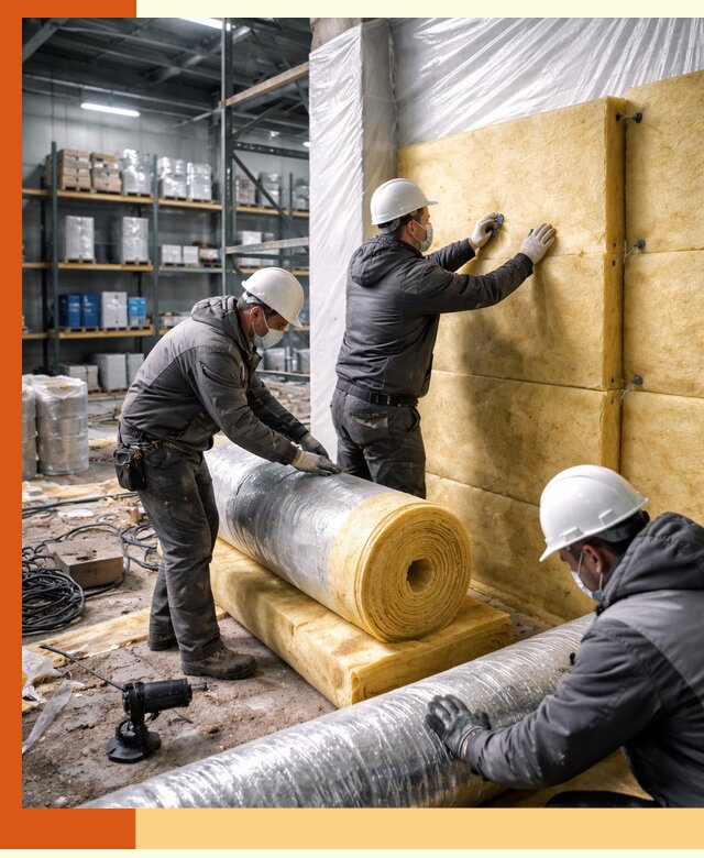 Утепление склада химсырья в Ялте: безопасная и эффективная изоляция