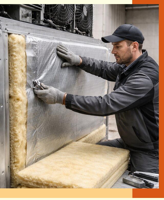 Утепление холодильного агрегата в Ялте от 8684 руб. под ключ | ТепломастерЯлт