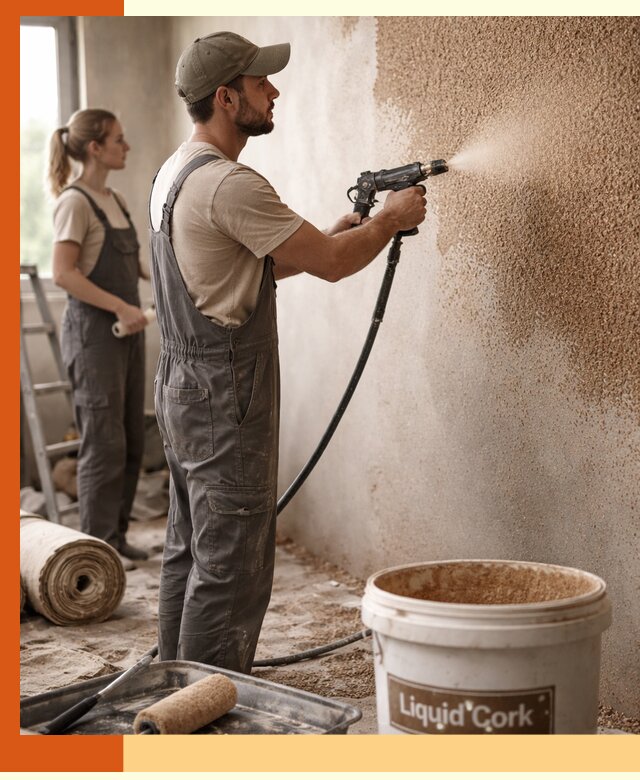 Утепление стен жидкой пробкой в Ялте эффективное и долговечное